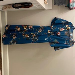 She + Sky floral jumpsuit